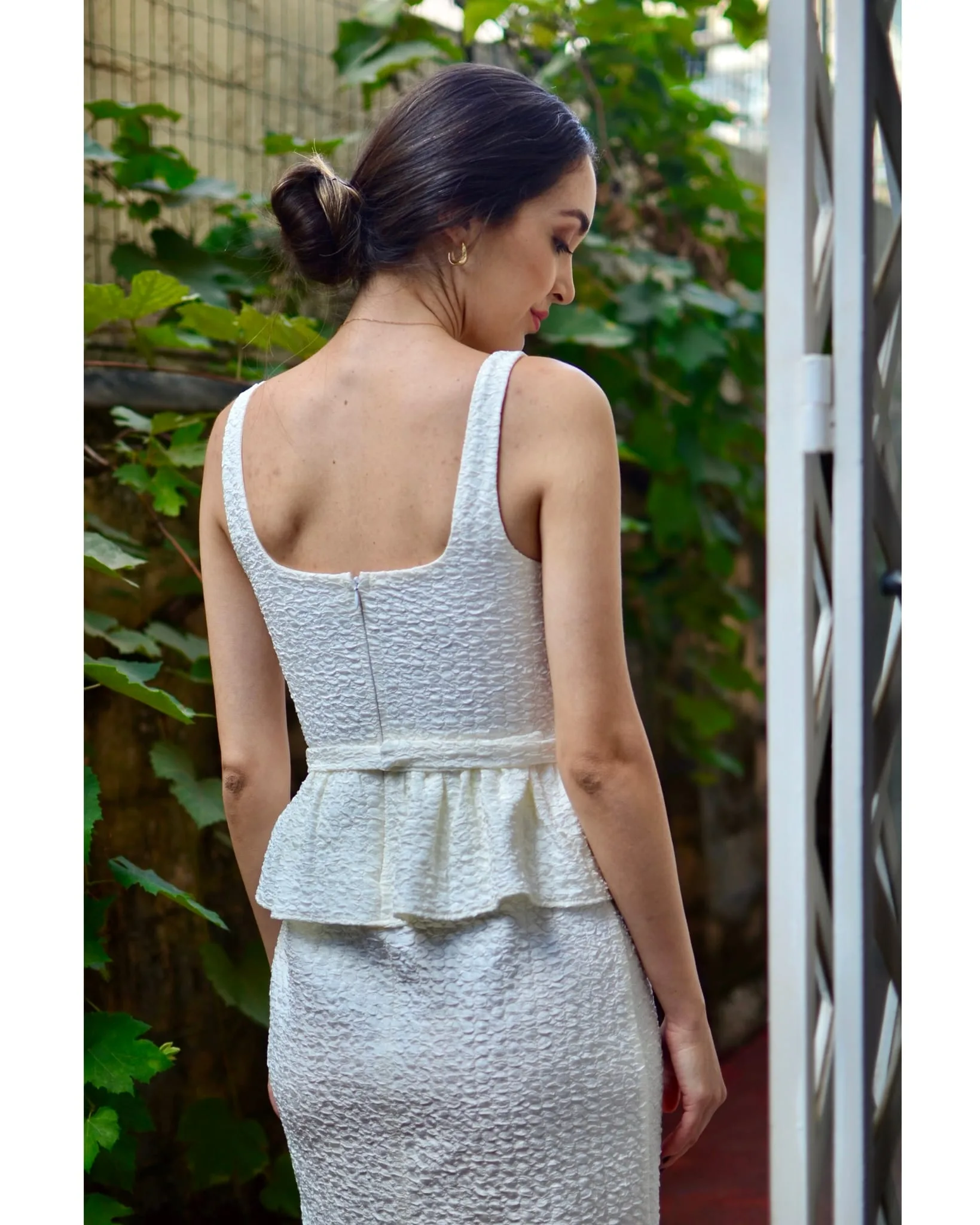 Vestido Peplum - OFF